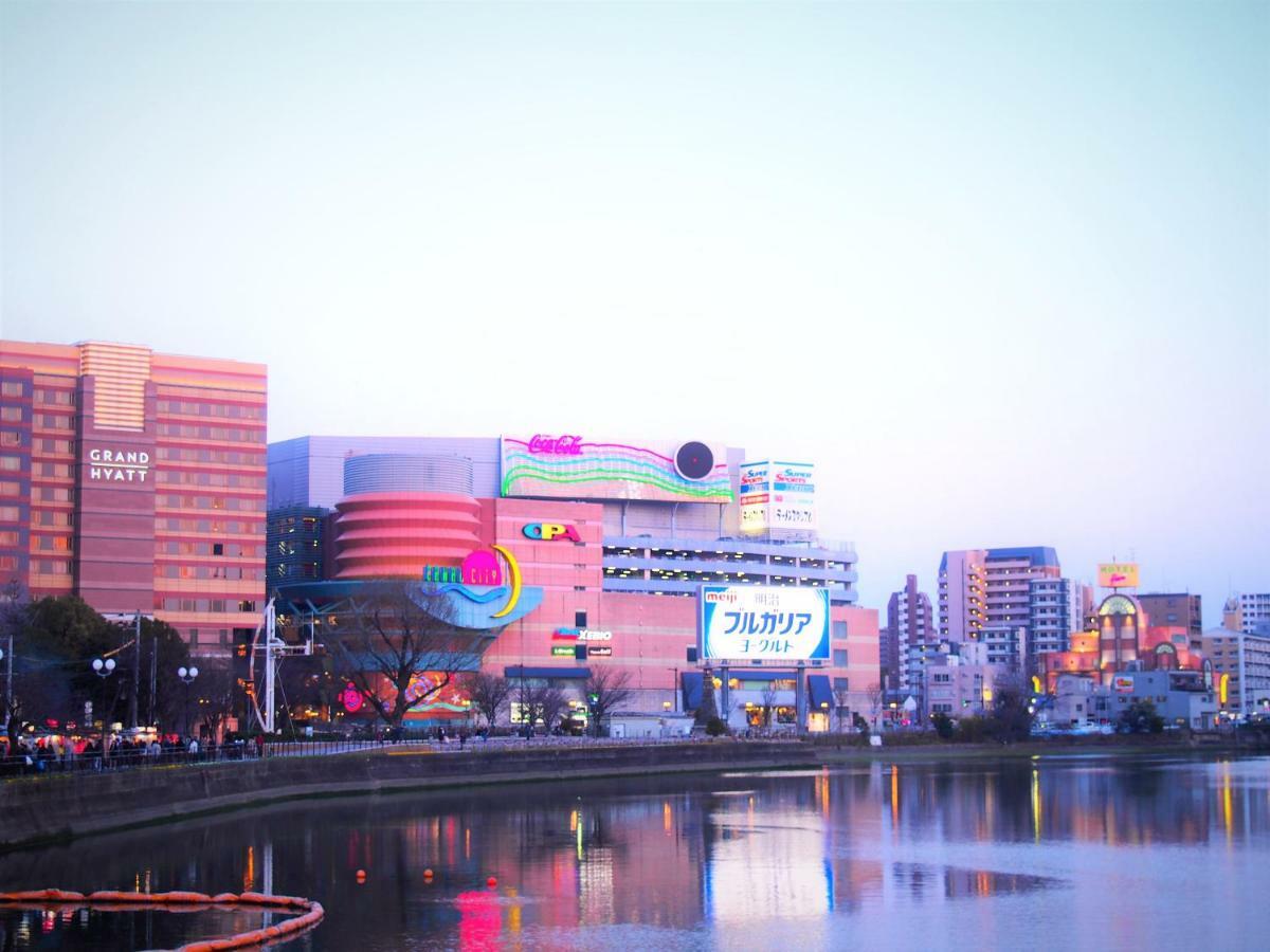 Axis Hakata Aparthotel Фукуока Екстериор снимка